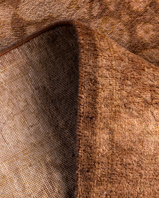 Fine Vibrance, One-of-a-Kind Hand-Knotted Runner Rug  - Brown, 2' 8" x 4' 1"