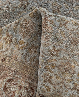 Overdyed One-of-a-Kind Wool Gray Runner 2' 8" x 11' 3"