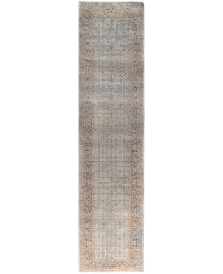 Overdyed One-of-a-Kind Wool Gray Runner 2' 8" x 11' 3"