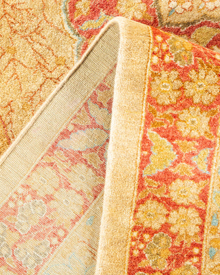 Traditional Hand Knotted Yellow Area Rug 8' 2" x 9' 10"