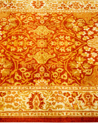 Traditional Hand Knotted Orange Runner 2' 7" x 12' 2"