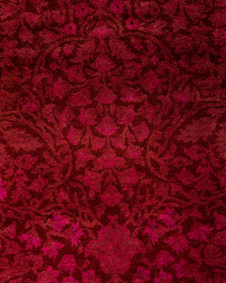 Overdyed Hand-Knotted Pink Runner 2' 7" x 20' 2"
