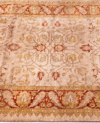 Overdyed One-of-a-Kind Wool Beige Runner 2' 7" x 16' 1"