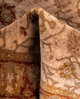 Overdyed One-of-a-Kind Wool Beige Runner 2' 7" x 16' 1"