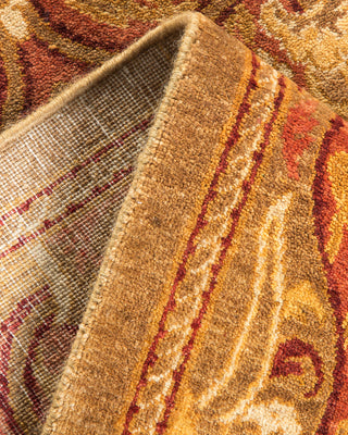 Traditional Hand Knotted Pink Runner 2' 7" x 9' 2"