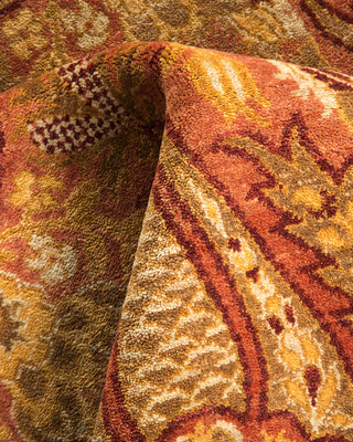 Traditional Hand Knotted Pink Runner 2' 7" x 9' 2"