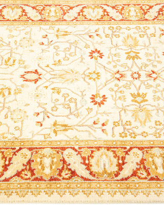 Traditional Hand Knotted Ivory Runner 2' 7" x 16' 1"