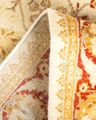 Traditional Hand Knotted Ivory Runner 2' 7" x 16' 1"