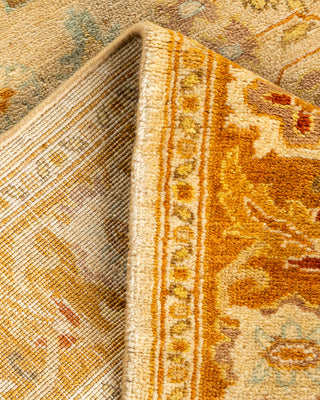 Traditional Hand-Knotted Ivory Runner 2' 7" x 13' 10"