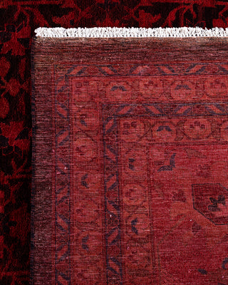 Overdyed Hand-Knotted Orange Area Rug 12' 4" x 18' 4"