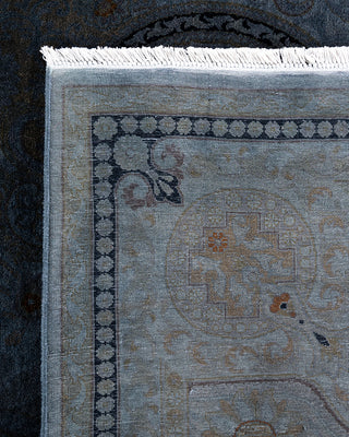 Overdyed Hand-Knotted Gray Area Rug 10' 3" x 17' 4"