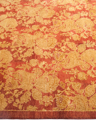 Traditional Hand Knotted Pink Area Rug 3' 1" x 5' 0"