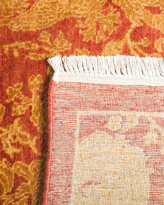 Traditional Hand Knotted Pink Area Rug 3' 1" x 5' 0"