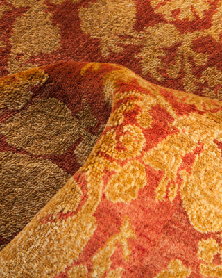 Traditional Hand Knotted Pink Area Rug 3' 1" x 5' 0"