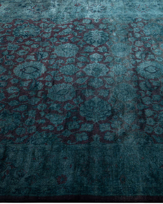 Fine Vibrance, One-of-a-Kind Hand-Knotted Area Rug  - Gray, 4' 2" x 6' 4"