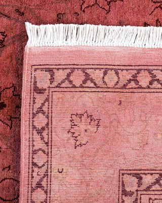 Fine Vibrance, One-of-a-Kind Hand-Knotted Area Rug  - Pink, 4' 2" x 6' 5"
