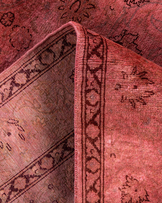 Fine Vibrance, One-of-a-Kind Hand-Knotted Area Rug  - Pink, 4' 2" x 6' 5"