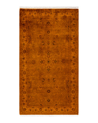 Modern Fine Vibrance Gold Area Rug 3' 1" x 5' 5"