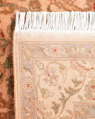 Contemporary Hand-Knotted Overdyed Beige Area Rug 3' 1" x 5' 5"