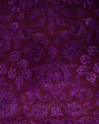 Fine Vibrance, One-of-a-Kind Hand-Knotted Area Rug  - Brown, 9' 1" x 12' 5"