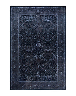 Fine Vibrance, One-of-a-Kind Hand-Knotted Area Rug  - Brown, 6' 2" x 9' 3"