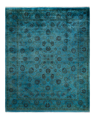 Modern Fine Vibrance Blue Area Rug 8' 2" x 10' 2"