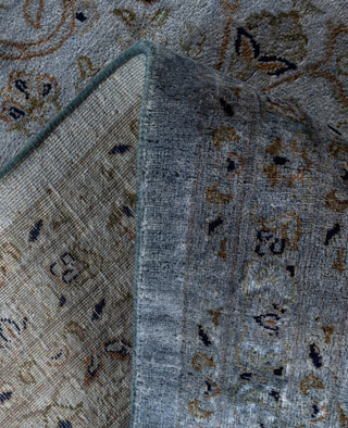 Contemporary Overdyed Wool Hand Knotted Gray Area Rug 8' 1" x 10' 2"