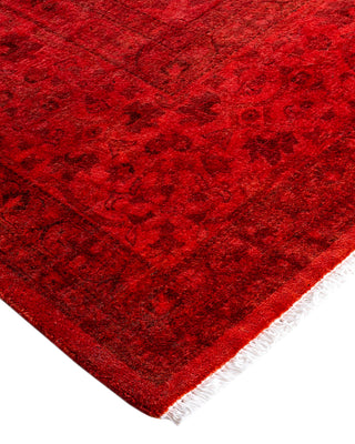 Fine Vibrance, One-of-a-Kind Hand-Knotted Area Rug  - Orange, 5' 3" x 6' 5"