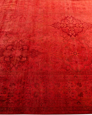 Fine Vibrance, One-of-a-Kind Hand-Knotted Area Rug  - Orange, 5' 3" x 6' 5"