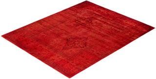 Fine Vibrance, One-of-a-Kind Hand-Knotted Area Rug  - Orange, 5' 3" x 6' 5"