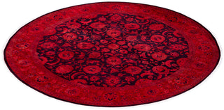 Fine Vibrance, One-of-a-Kind Hand-Knotted Area Rug  - Pink, 8' 1" x 8' 1"