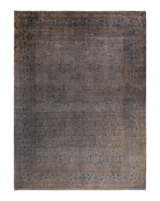 Modern Fine Vibrance Gray Area Rug 9' 2" x 12' 4"