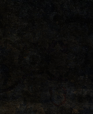 Overdyed One-of-a-Kind Wool Black Area Rug 10' 0" x 22' 4"