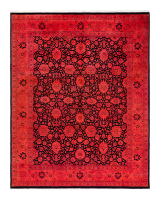 Modern Fine Vibrance Red Area Rug 8' 1" x 10' 4"