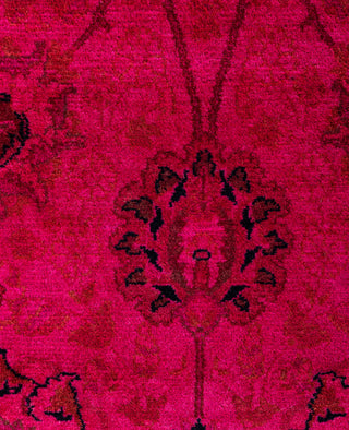 Fine Vibrance, One-of-a-Kind Hand-Knotted Area Rug  - Pink, 3' 1" x 8' 2"