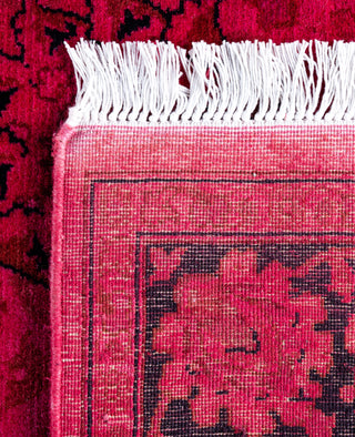 Fine Vibrance, One-of-a-Kind Hand-Knotted Area Rug  - Pink, 3' 1" x 8' 2"