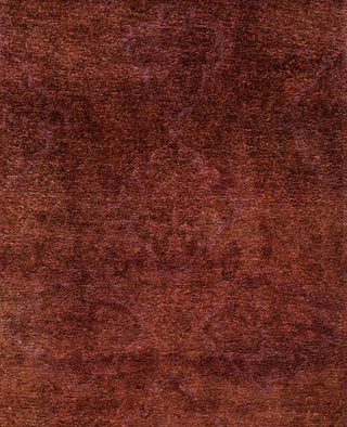 Overdyed One-of-a-Kind Wool Pink Runner 2' 6" x 11' 10"