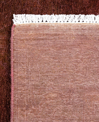 Overdyed One-of-a-Kind Wool Pink Runner 2' 6" x 11' 10"