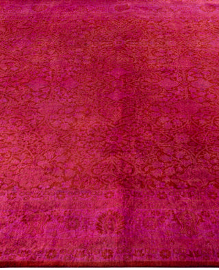 Fine Vibrance, One-of-a-Kind Hand-Knotted Area Rug  - Purple, 6' 1" x 8' 10"