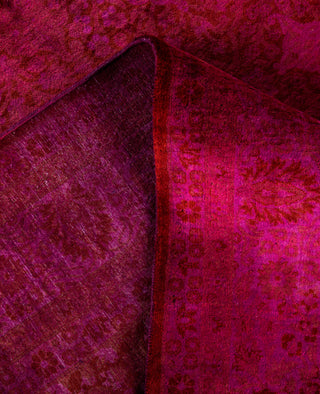 Fine Vibrance, One-of-a-Kind Hand-Knotted Area Rug  - Purple, 6' 1" x 8' 10"