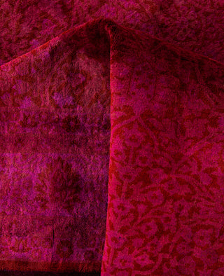 Fine Vibrance, One-of-a-Kind Hand-Knotted Area Rug  - Purple, 6' 1" x 8' 10"