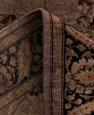 Overdyed Hand-Knotted Wool Modern-Contemporary Brown Runner 2' 11" x 8' 1"