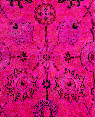 Fine Vibrance, One-of-a-Kind Hand-Knotted Area Rug  - Pink, 2' 5" x 10' 8"