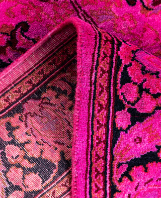 Fine Vibrance, One-of-a-Kind Hand-Knotted Area Rug  - Pink, 2' 5" x 10' 8"