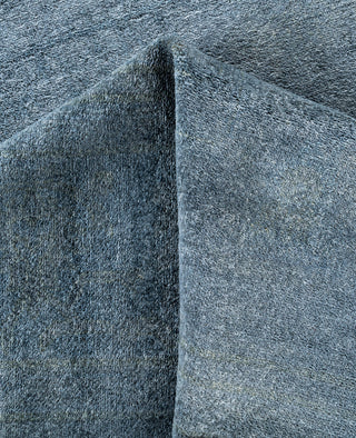 Overdyed One-of-a-Kind Wool Blue Area Rug 8' 3" x 10' 4"