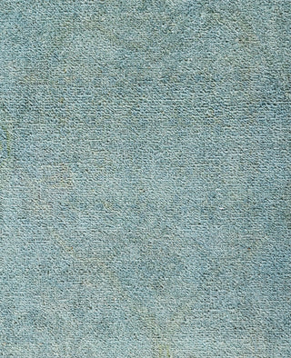 Contemporary Overdyed Wool Hand Knotted Gray Area Rug 6' 2" x 9' 6"