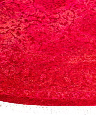 Fine Vibrance, One-of-a-Kind Hand-Knotted Area Rug  - Pink, 5' 1" x 5' 1"
