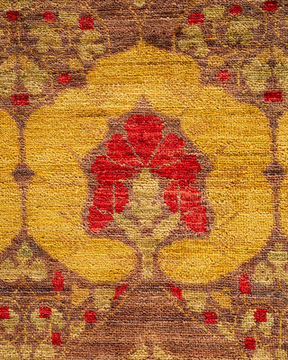 Modern - Contemporary Hand-Knotted Gray Area Rug 9' 10" x 12' 6"