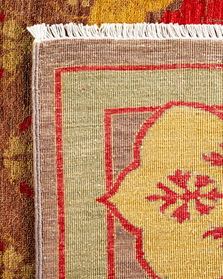 Modern - Contemporary Hand-Knotted Gray Area Rug 9' 10" x 12' 6"