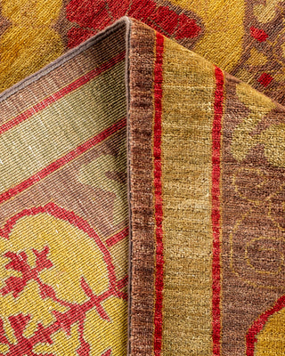 Modern - Contemporary Hand-Knotted Gray Area Rug 9' 10" x 12' 6"